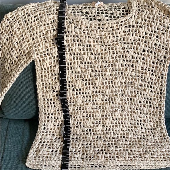 Hand made knitted sweater pit to pit ~23-24 in - Picture 7 of 7